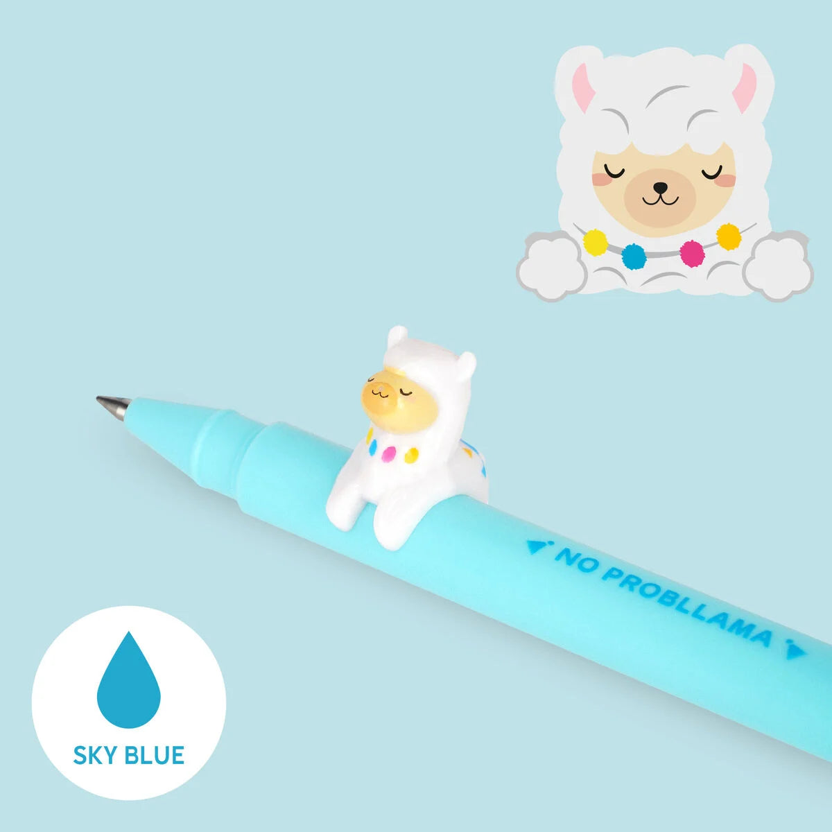 LEGAMI _ Penne Gel Lama - Ink celeste