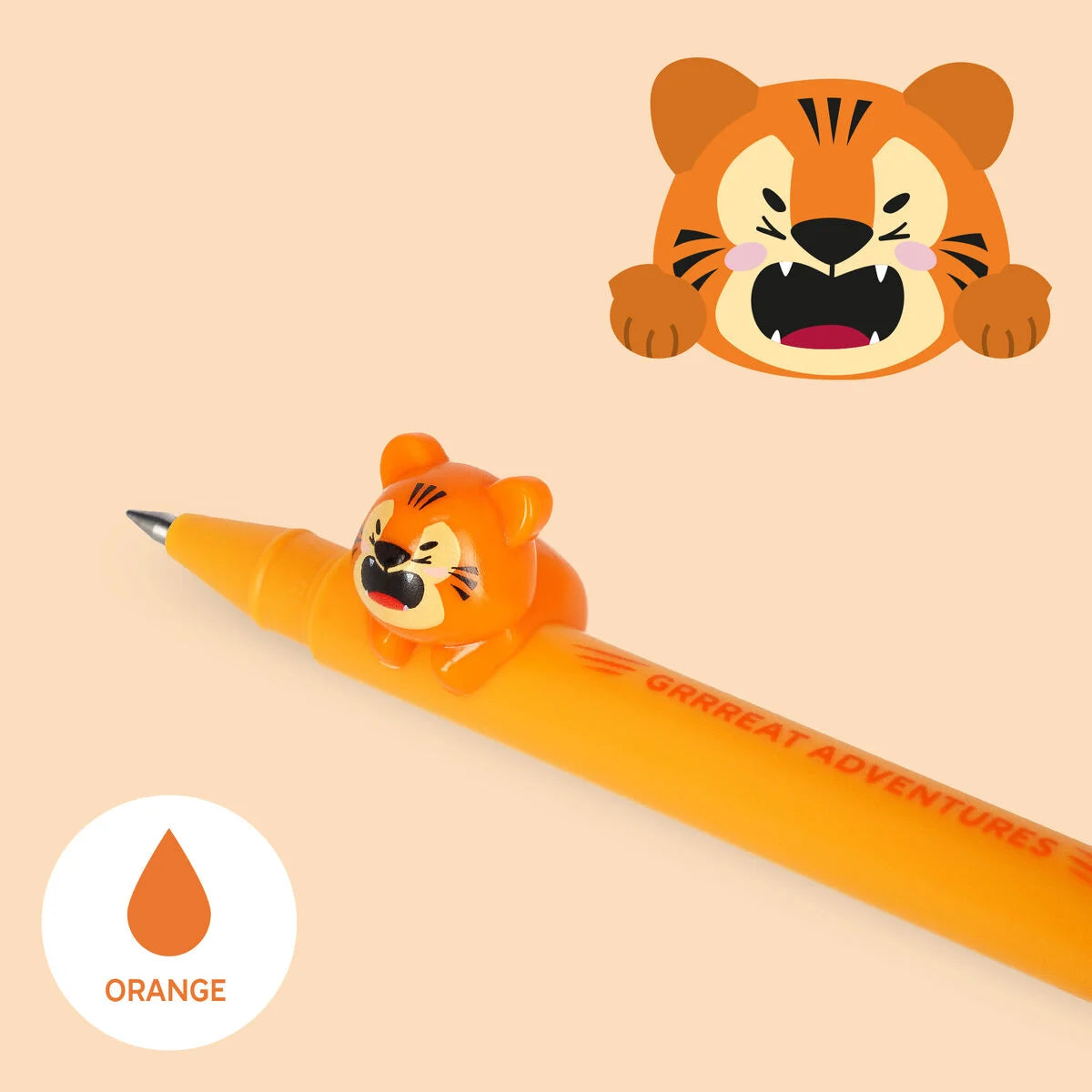 LEGAMI _ Penne Gel Tigre - Ink arancione