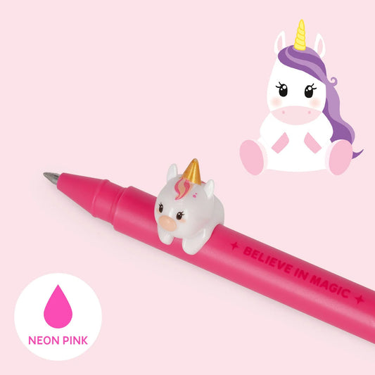 LEGAMI _ Penne Gel Unicorno- ink neon rosa