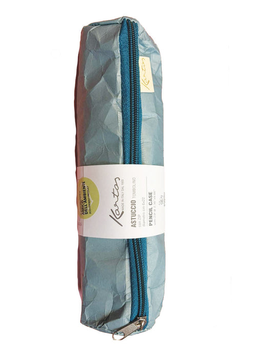 PANINI astuccio tombolino Kartos carta blu avio