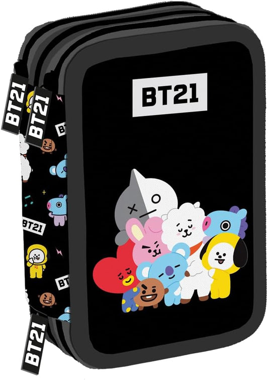 astuccio 3 zip maricart BT21