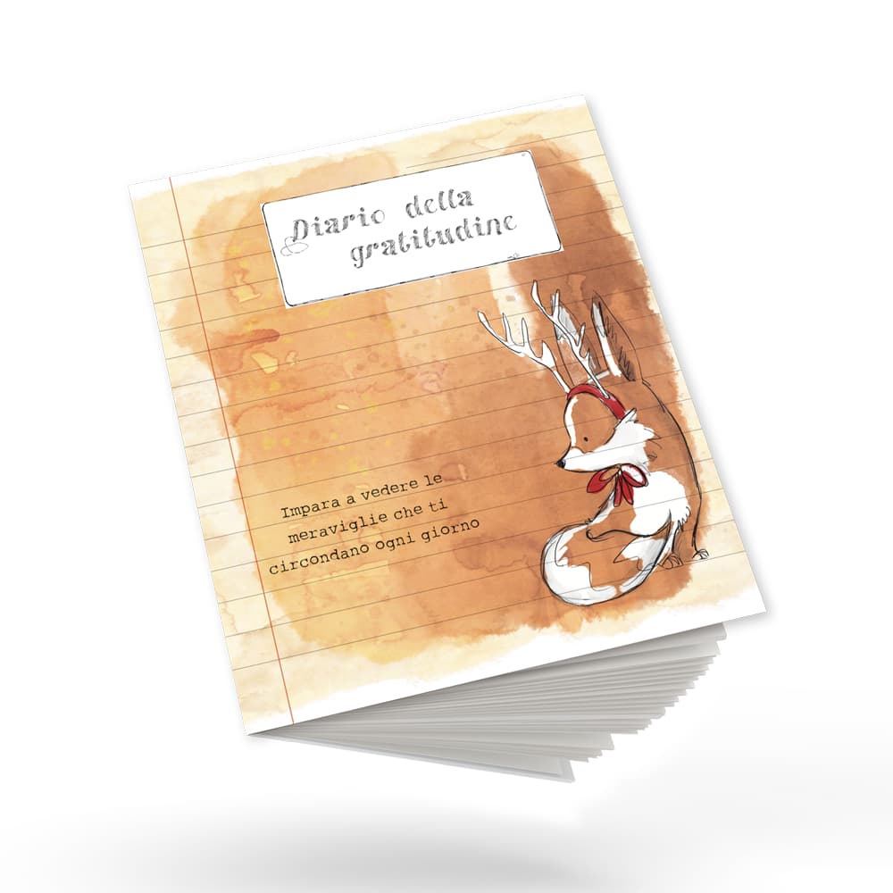 Calendario dell'Avvento della Gratitudine con Vischio e Lucetta _ DISEGNATA