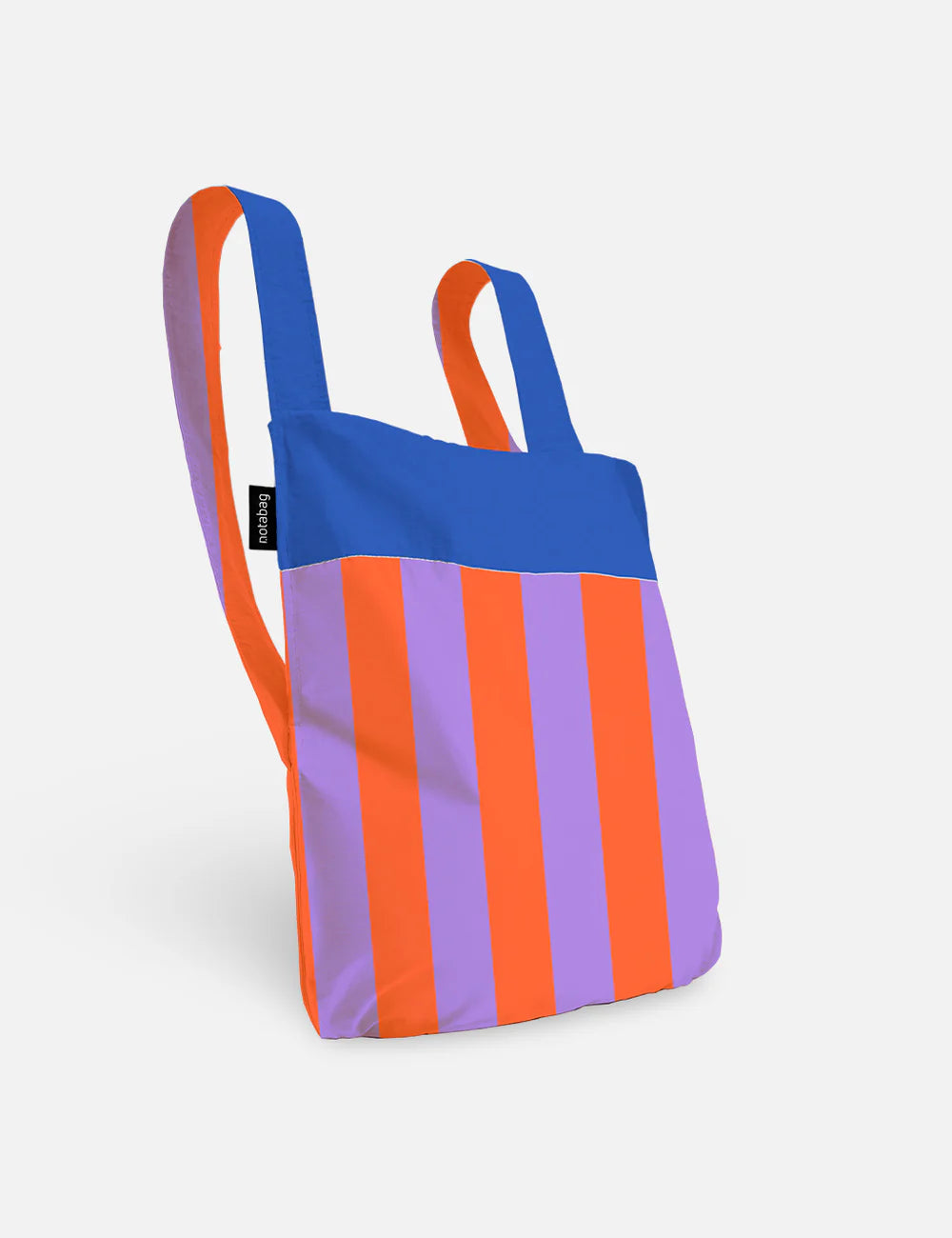 NOTABAG . Borsa - zaino arancio-blu
