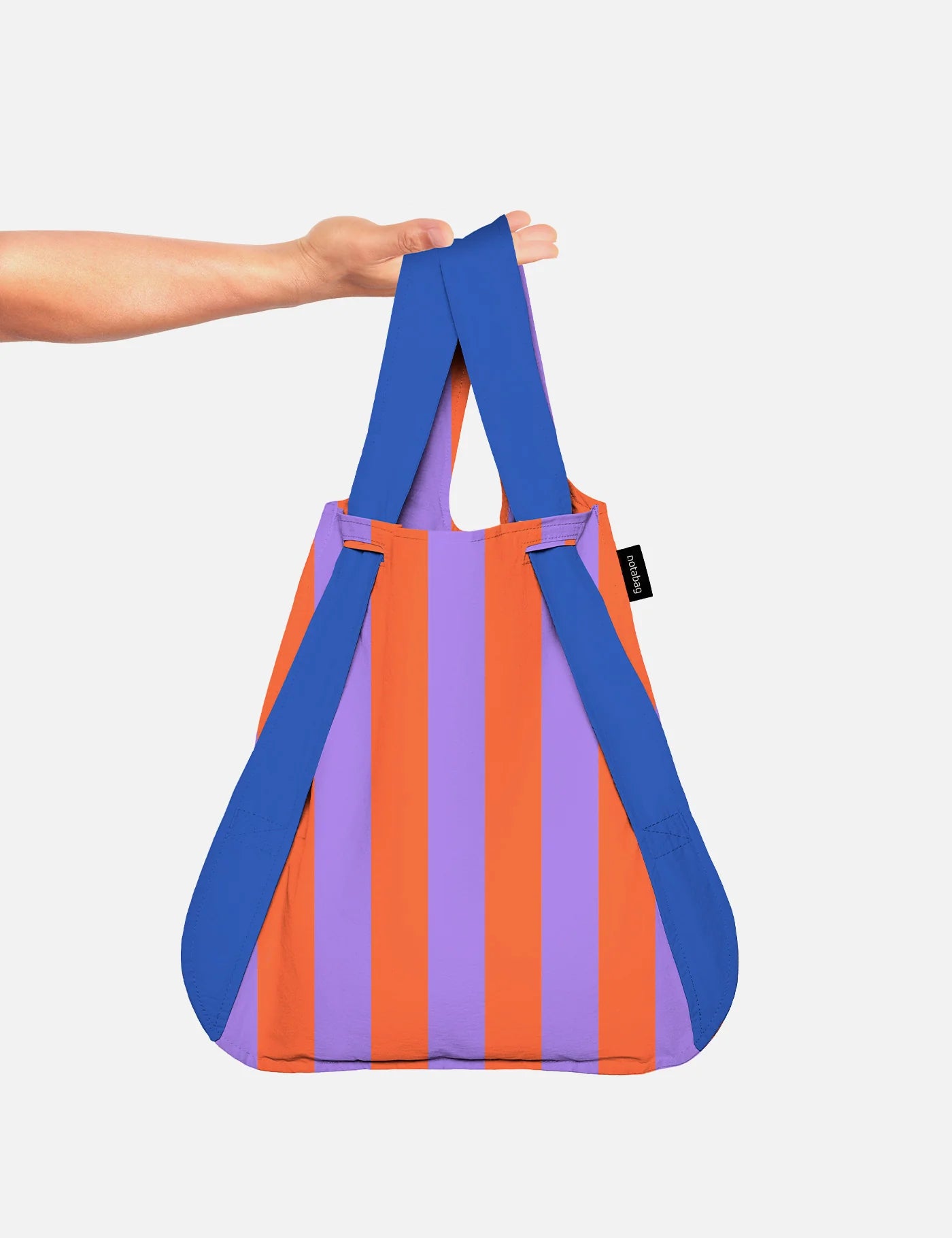 NOTABAG . Borsa - zaino arancio-blu