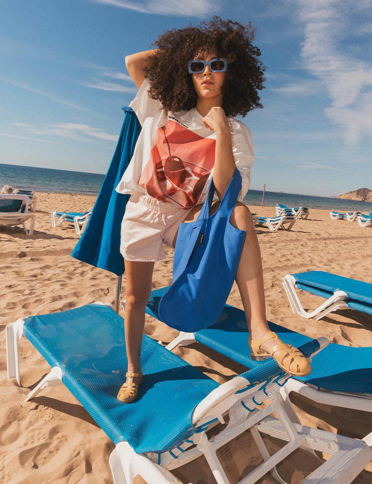 NOTABAG . Borsa - zaino - blu