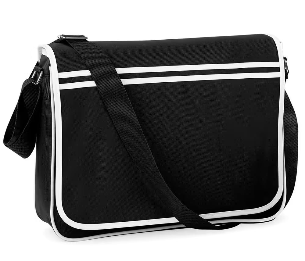 Borsa a tracolla  regolabile nera