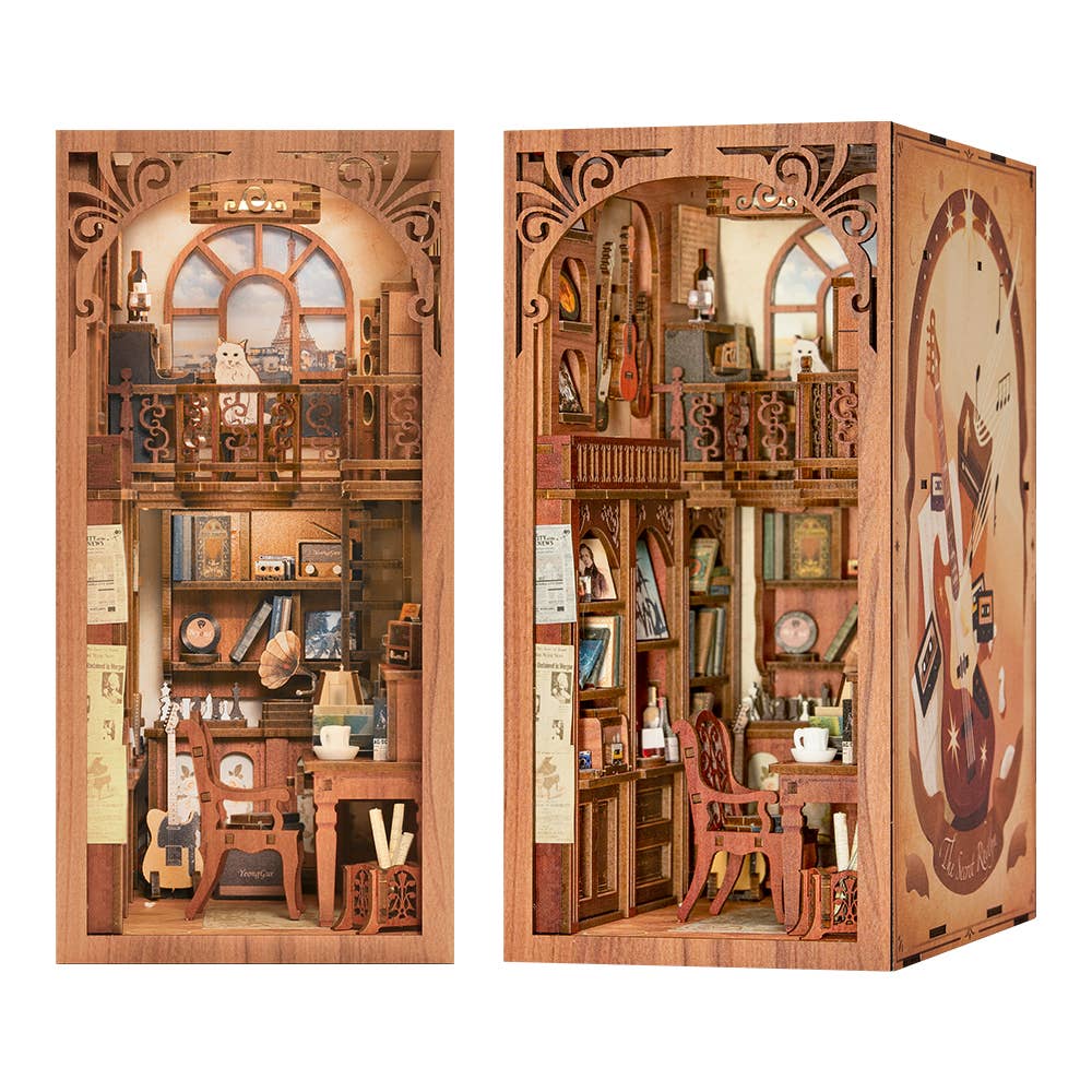 PUZZLE 3D per Libreria: The Secret Rhythm con copertina antipolvere