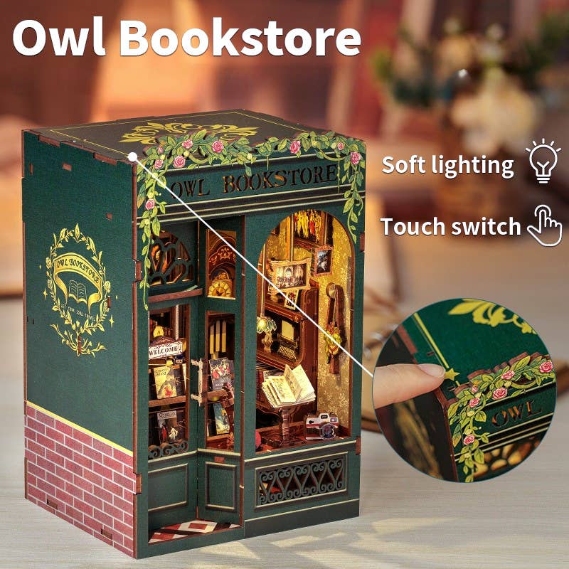 PUZZLE 3D per Libreria: Libreria Owl