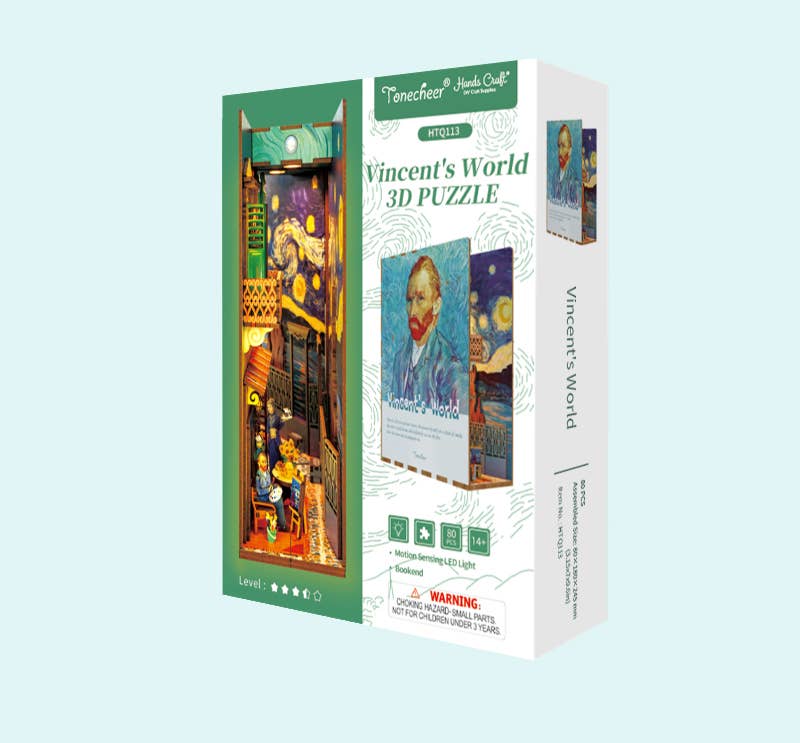 PUZZLE 3D per Libreria: Vincent's World
