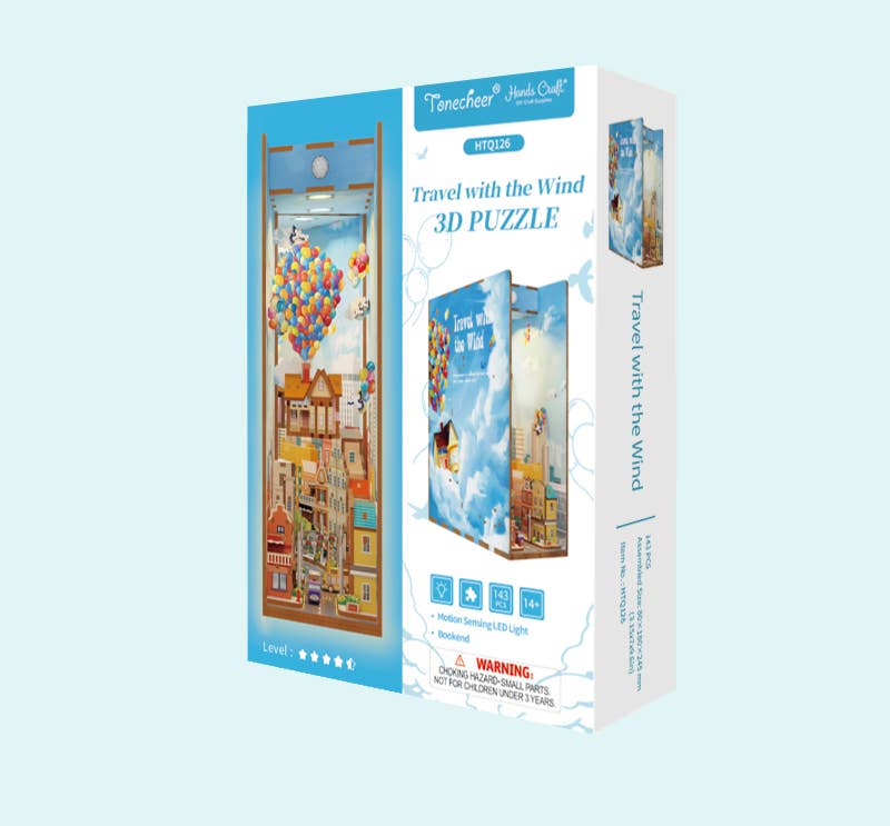 PUZZLE 3D per Libreria: fai-da-te: UP