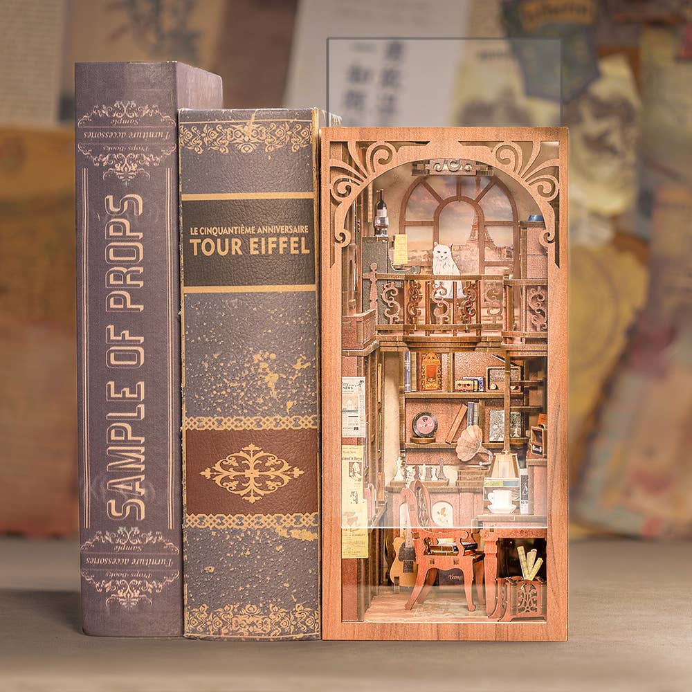 PUZZLE 3D per Libreria: The Secret Rhythm con copertina antipolvere