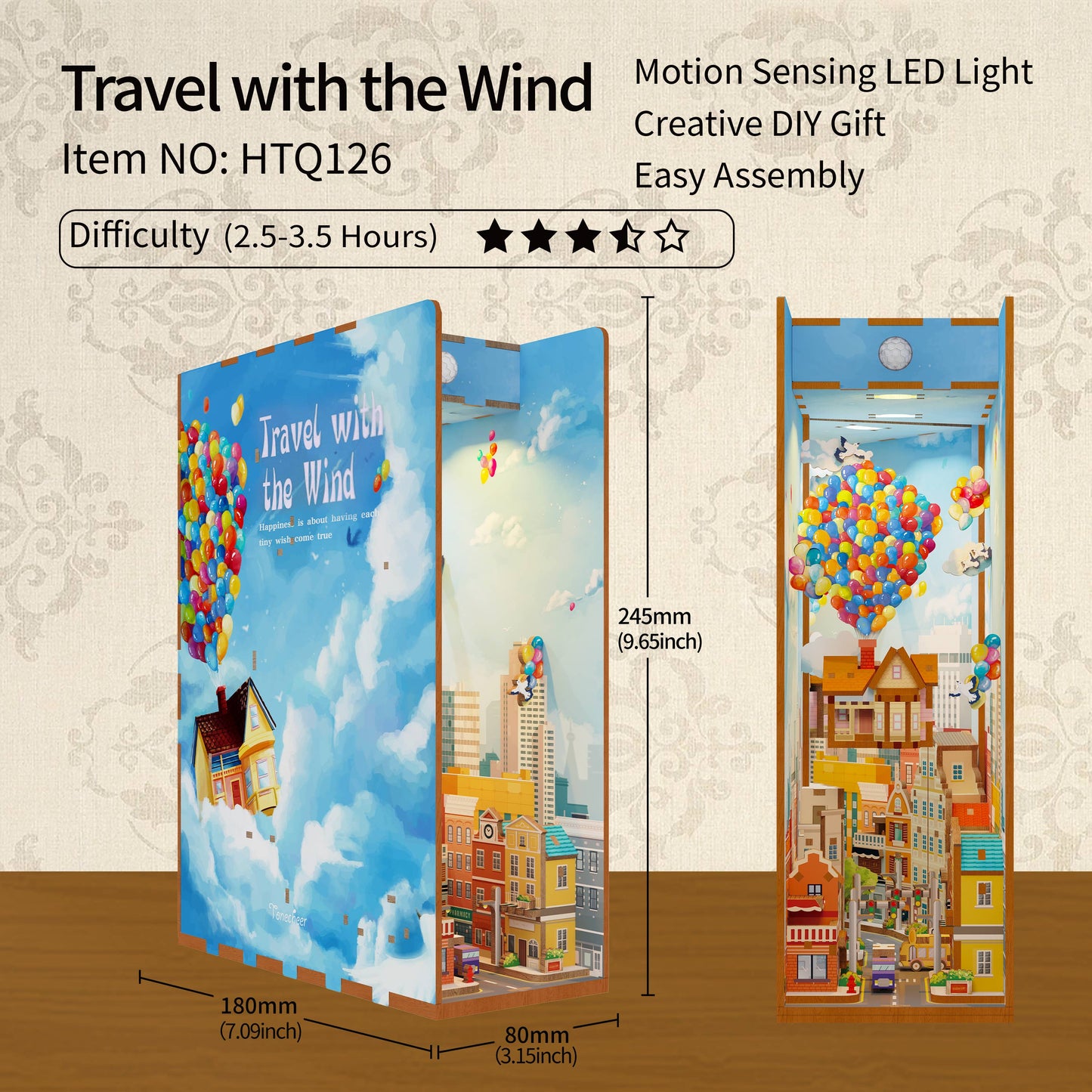 PUZZLE 3D per Libreria: fai-da-te: UP
