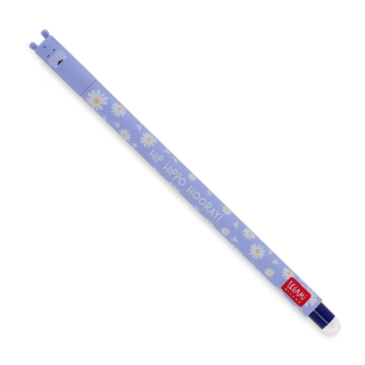 LEGAMI _ Penna Gel Cancellabile Hippo _ BLU