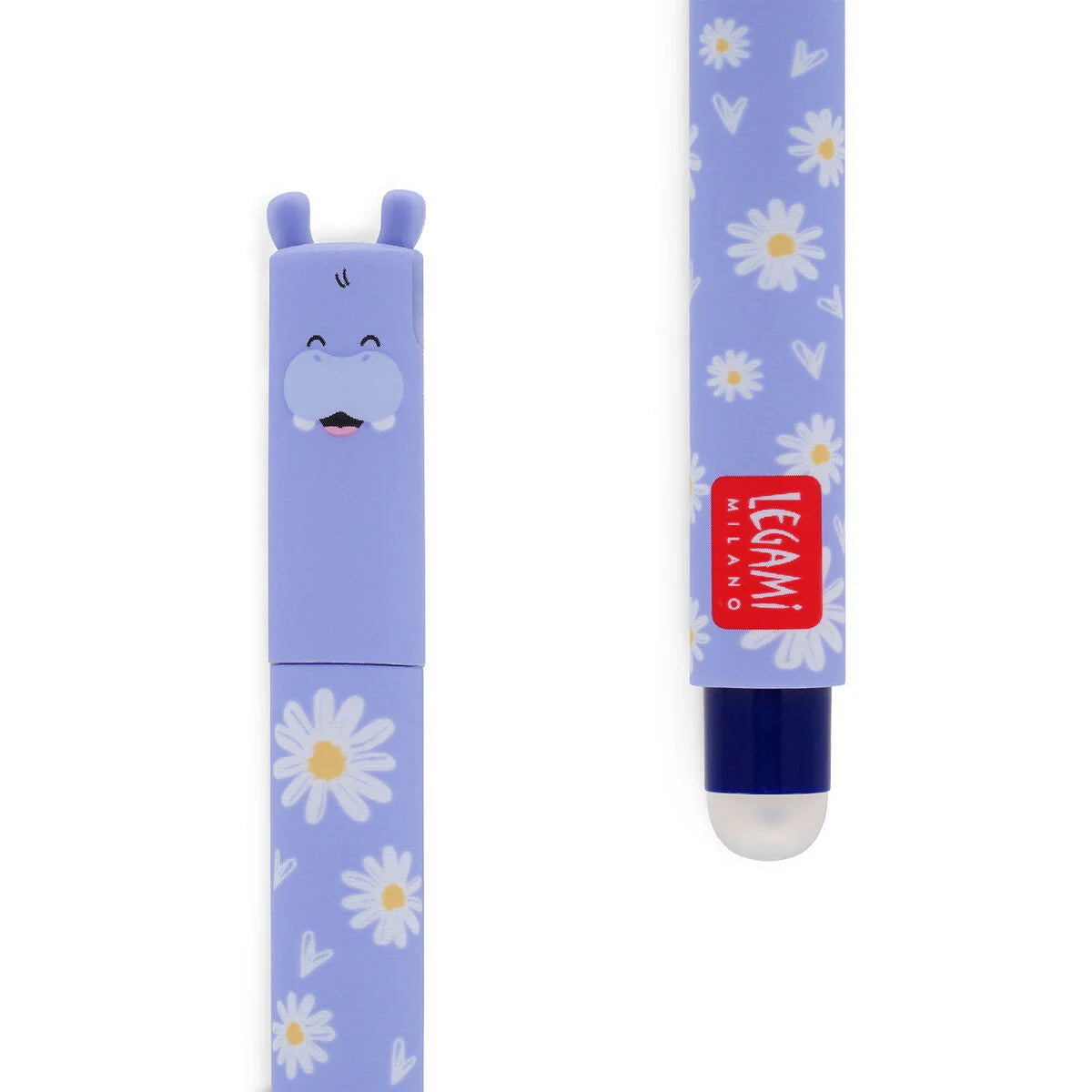 LEGAMI _ Penna Gel Cancellabile Hippo _ BLU