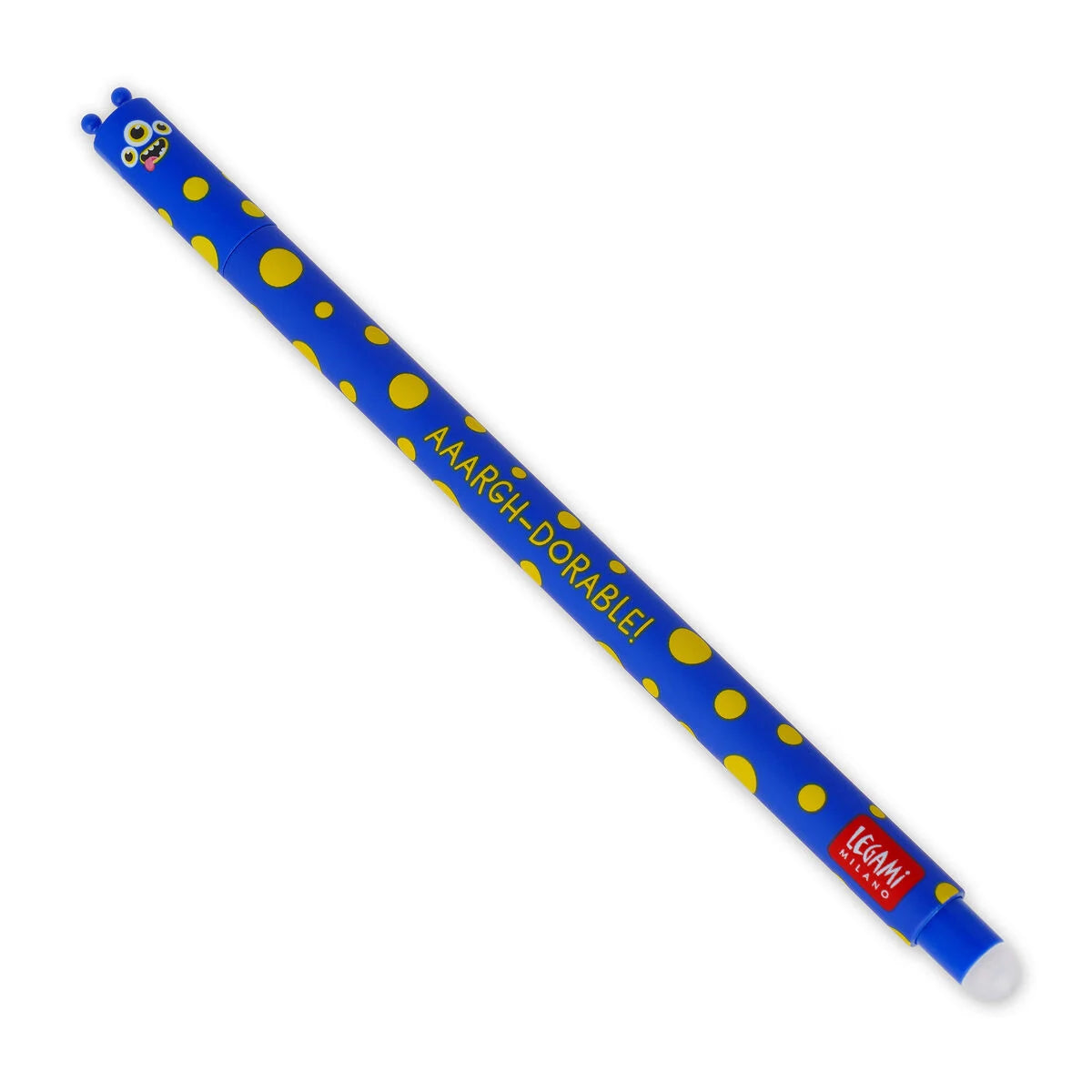 LEGAMI _ Penna Gel Cancellabile Monster _ BLU