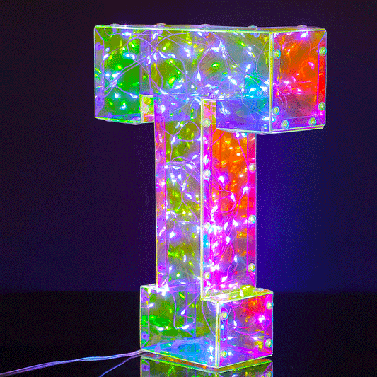 Led letter lamp T