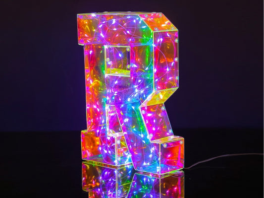 Led letter lamp R