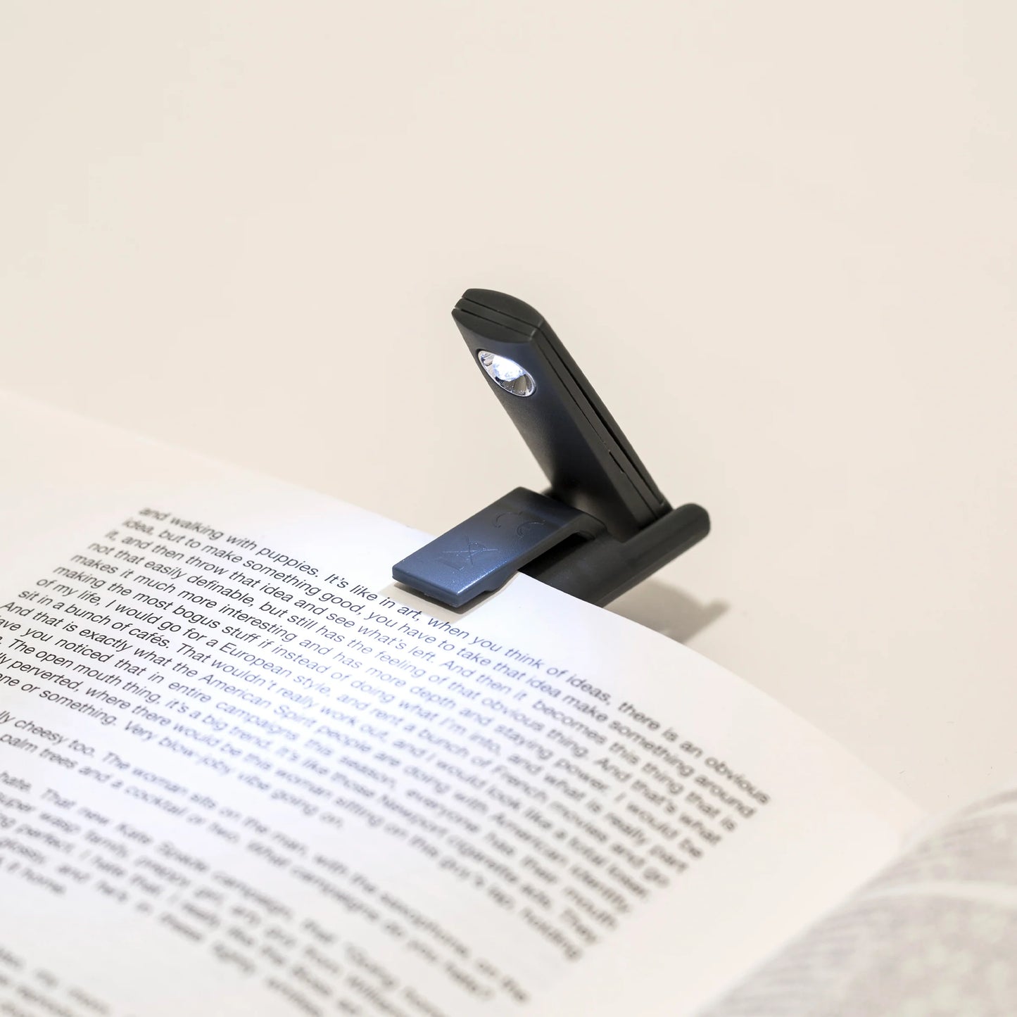 Mini lampada da libro pieghevole