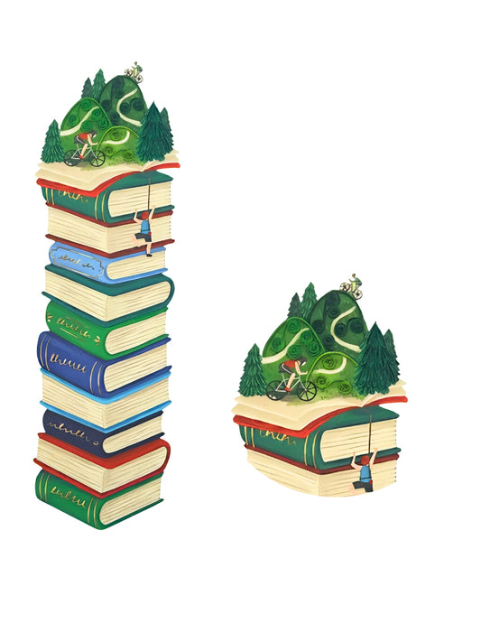 Segnalibro Origamo Libri e bici