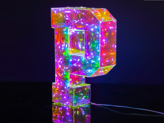 Led letter lamp P