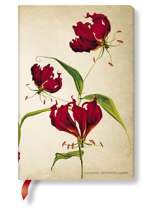 PAPERBLANKS _ Diari a copertina  rigida mini Gloriosa Lily