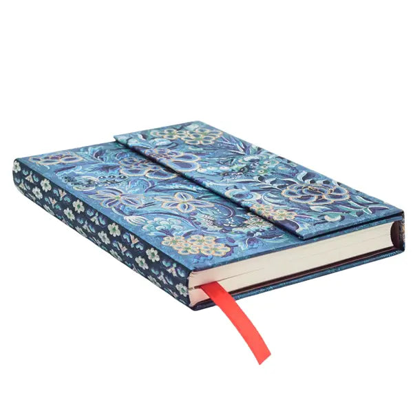 PAPERBLANKS _ Diari a copertina rigida  mini Salice blu