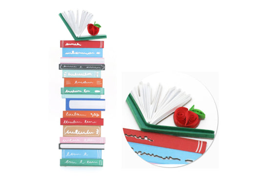 Segnalibro Origamo  Libri con mela